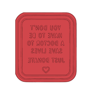 Just Donate Cookie Cutter