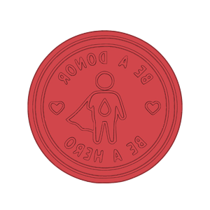 Be A Donor Cookie Cutter