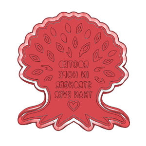 Rooted In Hope Cookie Cutter
