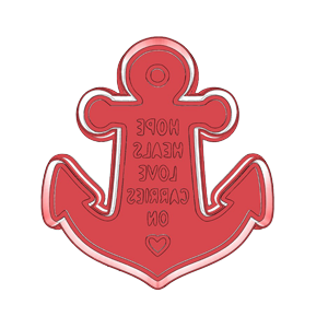 Love Carries On Cookie Cutter