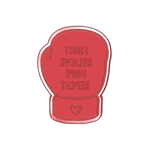 Fight Believe Cookie Cutter