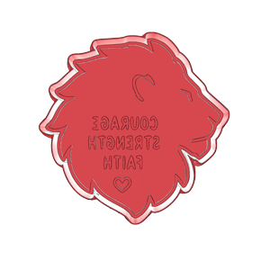 Courage Strength Faith Cookie Cutter