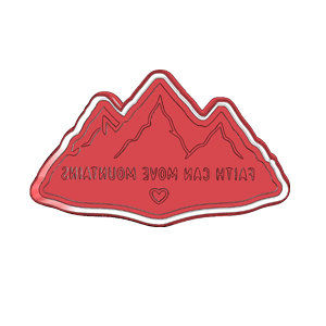Move Mountains Cookie Cutter
