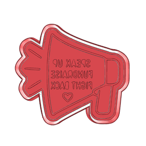 Fight Back Cookie Cutter