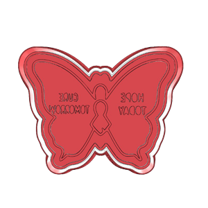 Hope Today Cure Tomorrow Cookie Cutter