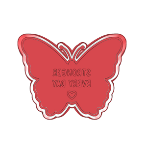Chemo Support Stronger Cookie Cutter