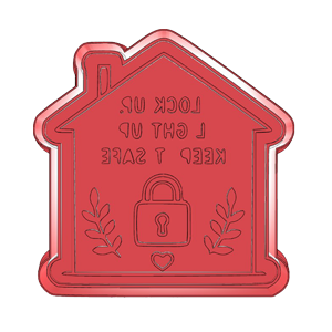 Lock Up Cookie Cutter