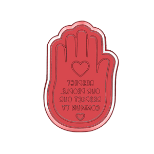 Respect Our People Cookie Cutter