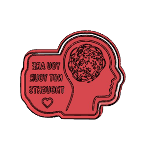You Are Not Your Thoughts Cookie Cutter