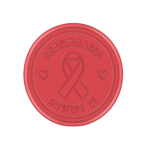 Awareness is Power Cookie Cutter