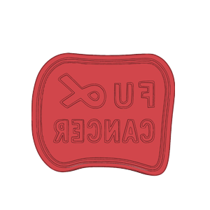 FU Cancer Cookie Cutter