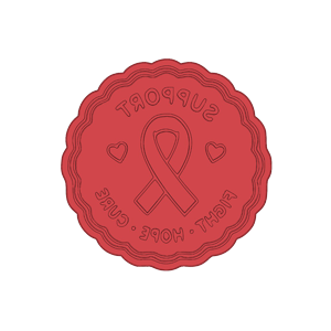 Support Breast Cancer Cookie Cutter