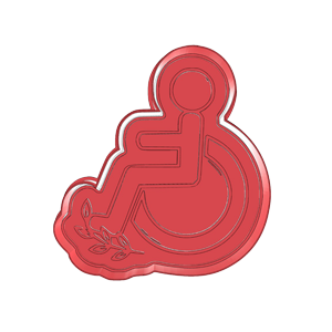 Wheelchair Cookie Cutter