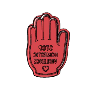 Stop Domestic Violence Cookie Cutter