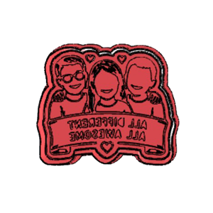 All Different All Awesome Cookie Cutter