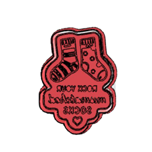 Rock Your Mismatched Socks Cookie Cutter