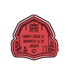 Safe Farm Is A Strong Farm Cookie Cutter
