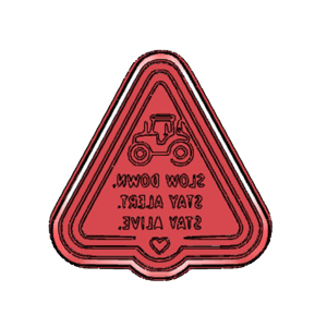 Slow Down Cookie Cutter