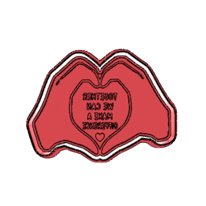 Make a Difference Together Cookie Cutter