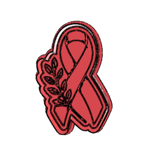 Support Ribbon Cookie Cutter