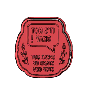 Its Not OK Cookie Cutter