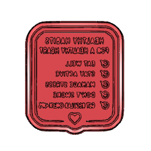 Healthy Habits Cookie Cutter