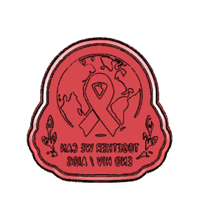 Together End HIV Cookie Cutter