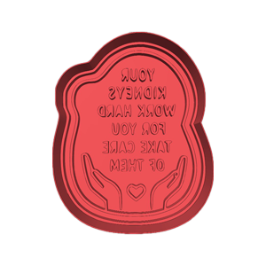 Kidneys Work For You Cookie Cutter