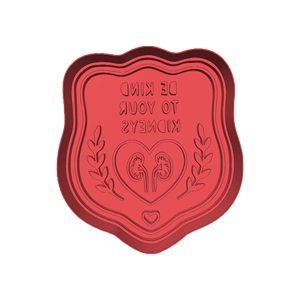 Be Kind To Your Kidneys Cookie Cutter