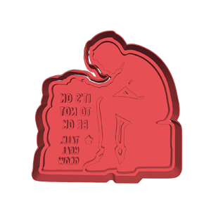 Talk Heal Grow Cookie Cutter