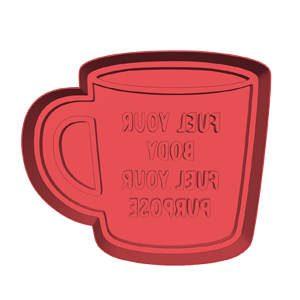 Fuel Your Body Cookie Cutter