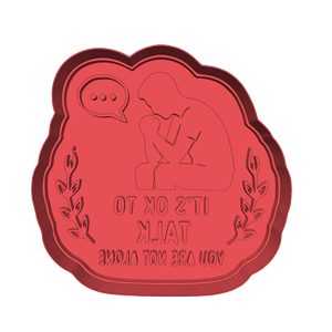 It’s Ok To Talk Cookie Cutter