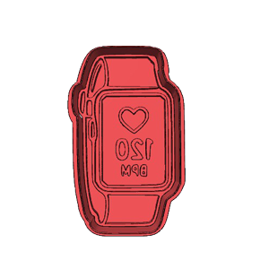 Smart Watch Cookie Cutter