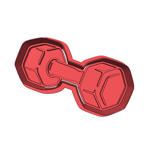 Weight Cookie Cutter