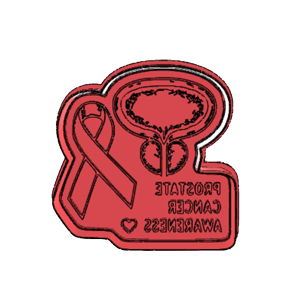 Prostate Cancer Awareness Cookie Cutter