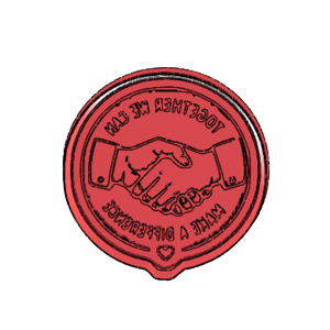 Together Makes A Difference Cookie Cutter