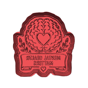 Mental Health Matters Cookie Cutter