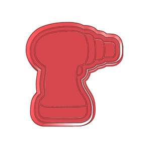 Fat Drill Cookie Cutter