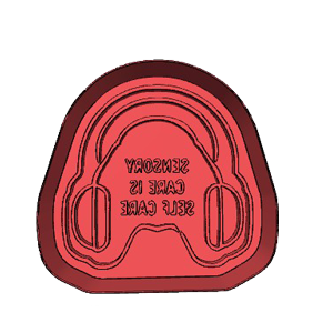 Sensory Care Is Self Care Cookie Cutter