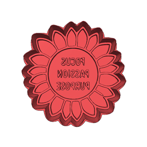 Focus Passion Purpose Cookie Cutter