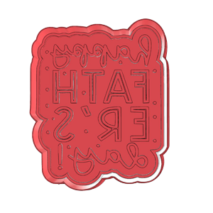 Fathers Day Frame Cookie Cutter