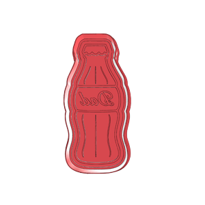 Dad Soda Cookie Cutter