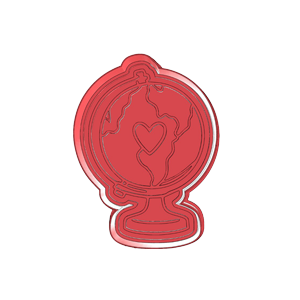 Worldglobe Cookie Cutter