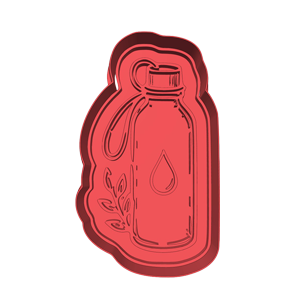 Water Bottle Cookie Cutter