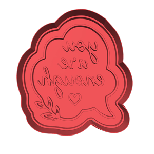 You Are Enough Cookie Cutter