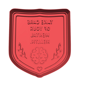 Take Care Of Mental Health Cookie Cutter