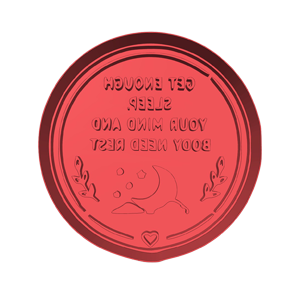 Get Enough Sleep Cookie Cutter