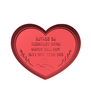 Be Gentle Cookie Cutter