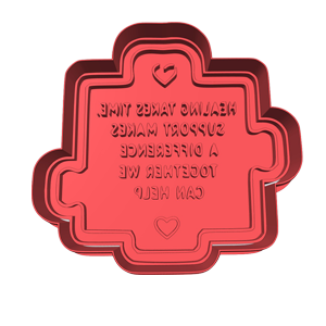 Healing Takes Time Cookie Cutter