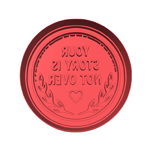 Story Not Over Cookie Cutter